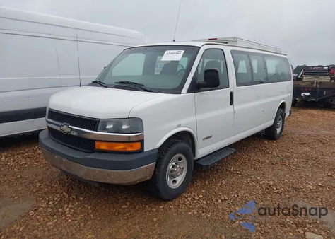 2003 Chevrolet Express G3500 из США, поврежденный, VIN 1GAHG39U231113283